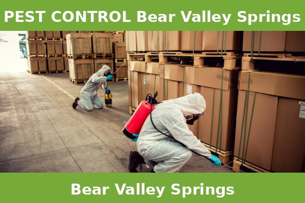 PEST CONTROL Bear Valley Springs